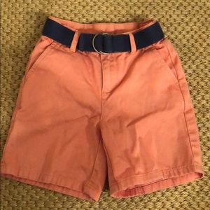 Janie and Jack shorts with built in belt